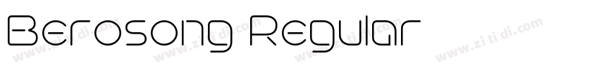 Berosong Regular字体转换 Berosong Regular字体转换
